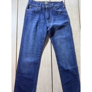 7 For All Man Kind Mens Luxe Sport Slimmy 31x31” Blue Jeans Denim Stretch Pants